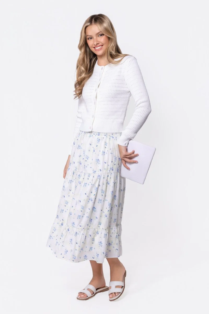 Paige Cardigan (White) - Image 2