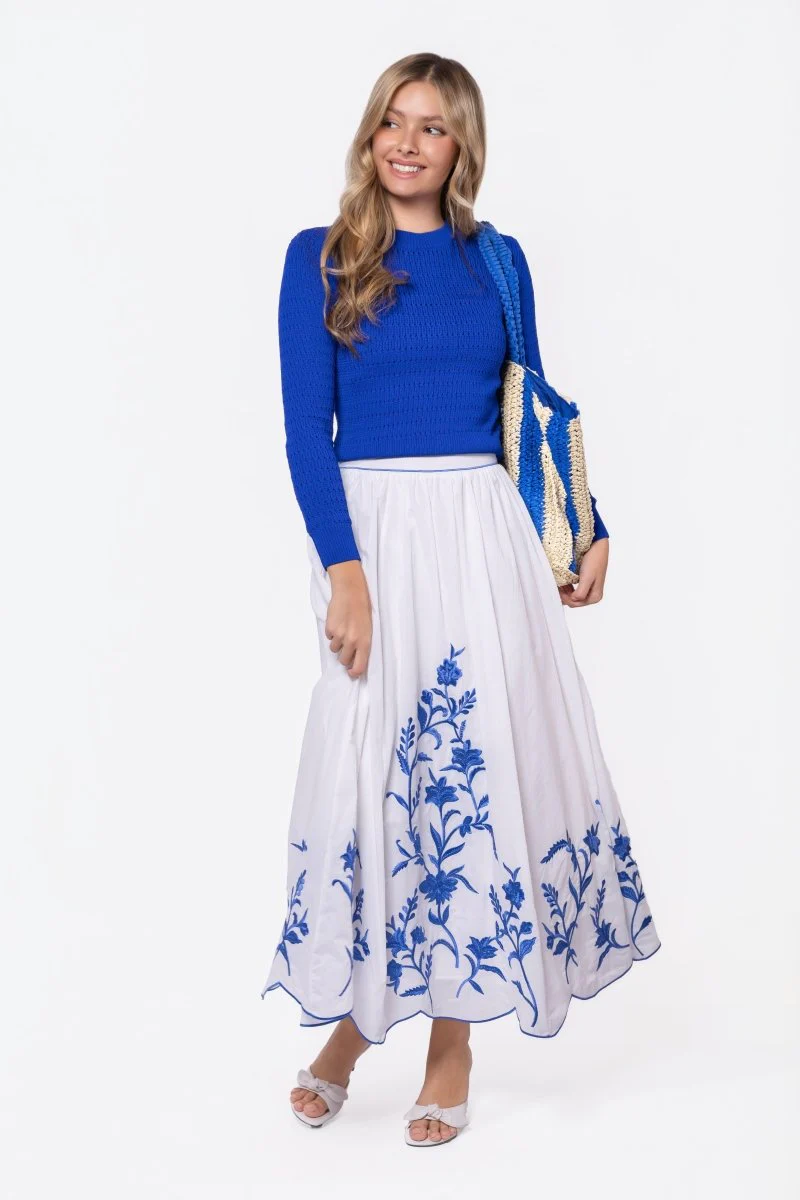 Paige Top (Blue) - Image 3