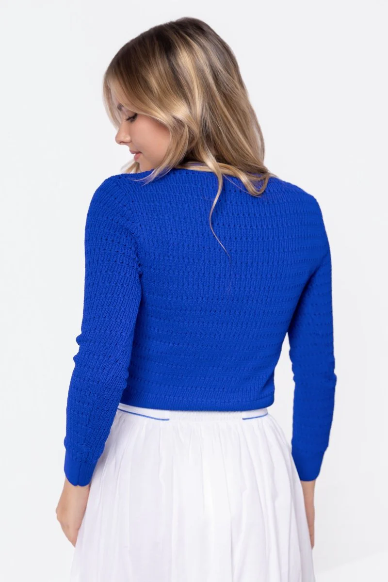 Paige Top (Blue) - Image 5