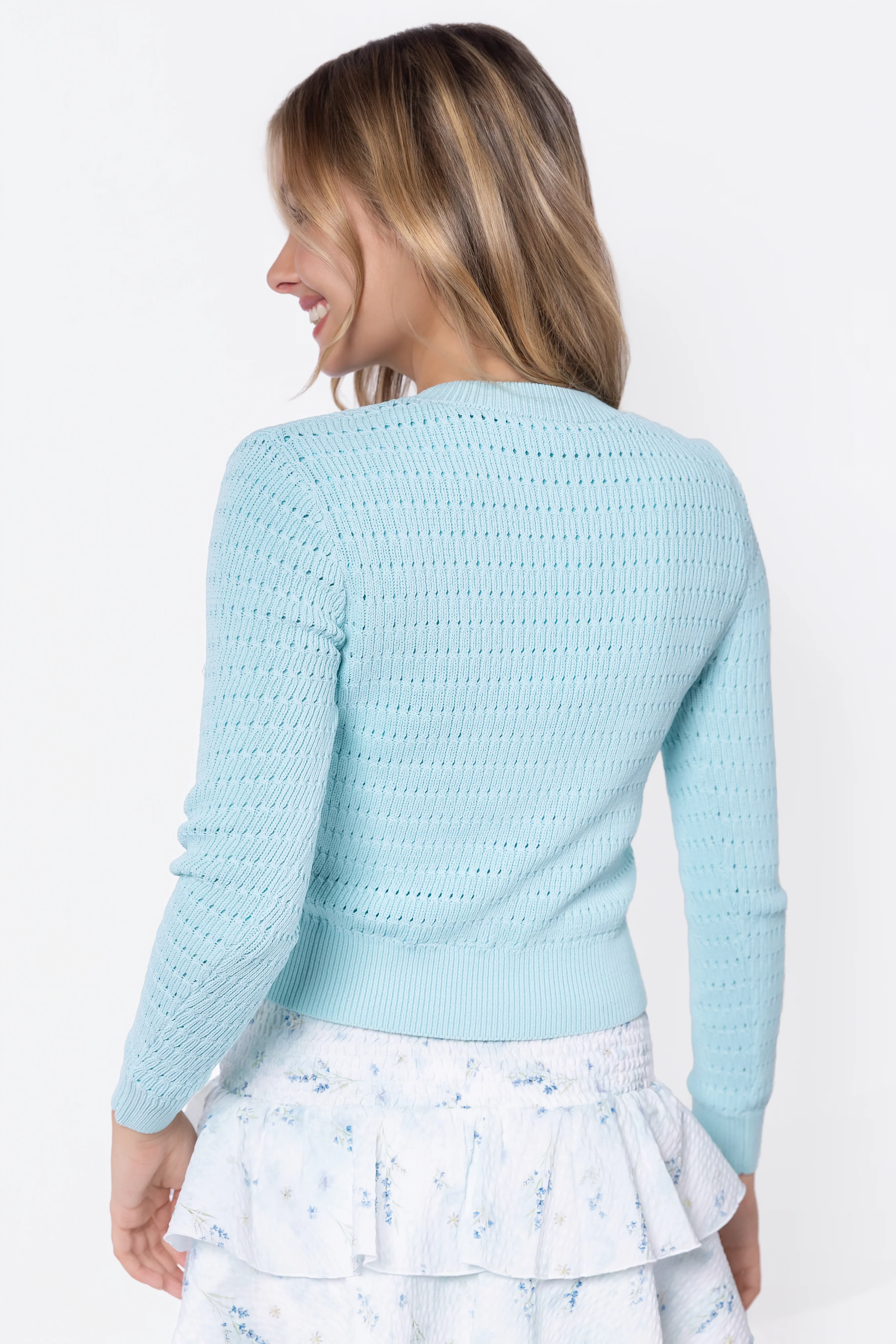Paige Top (Light Aqua) - Image 5