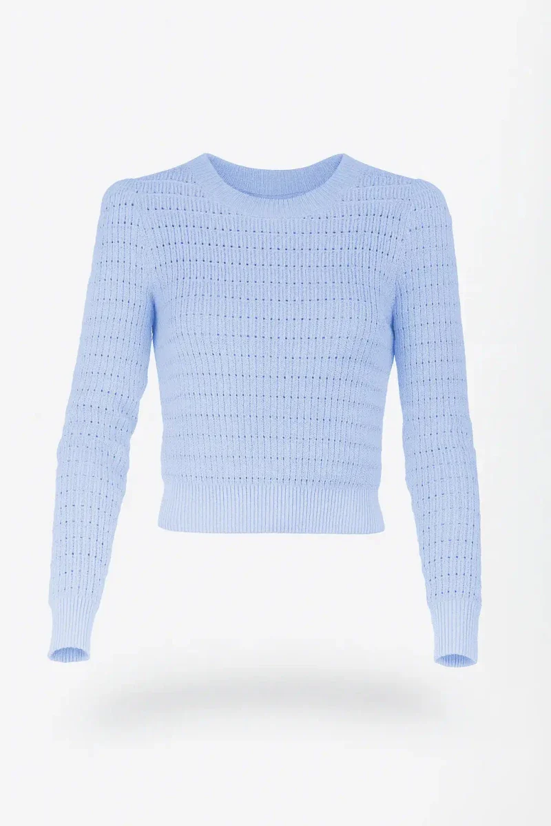 Paige Top (Light Blue) - Image 2