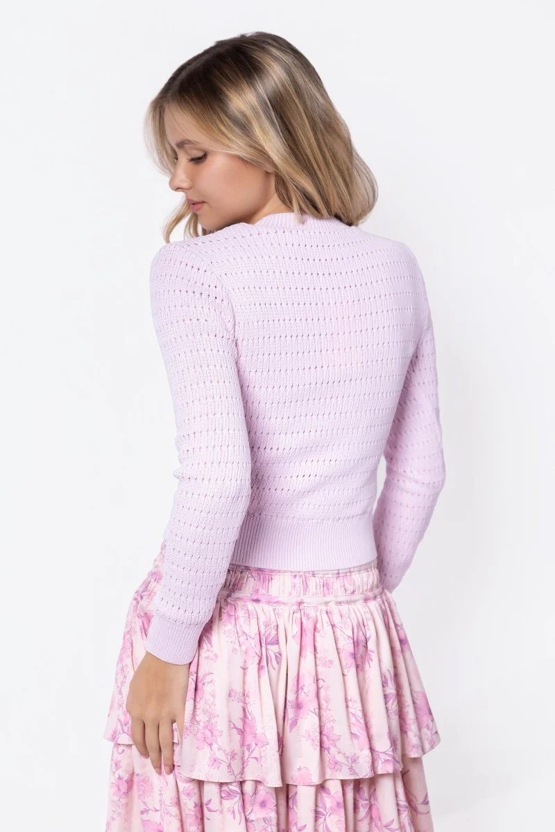 Paige Top (Light Lavender) - Image 6