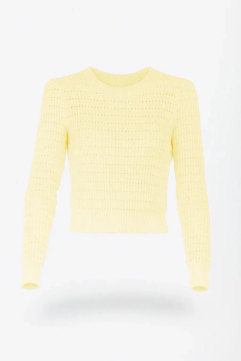 Paige Top (Light Yellow) - Image 2