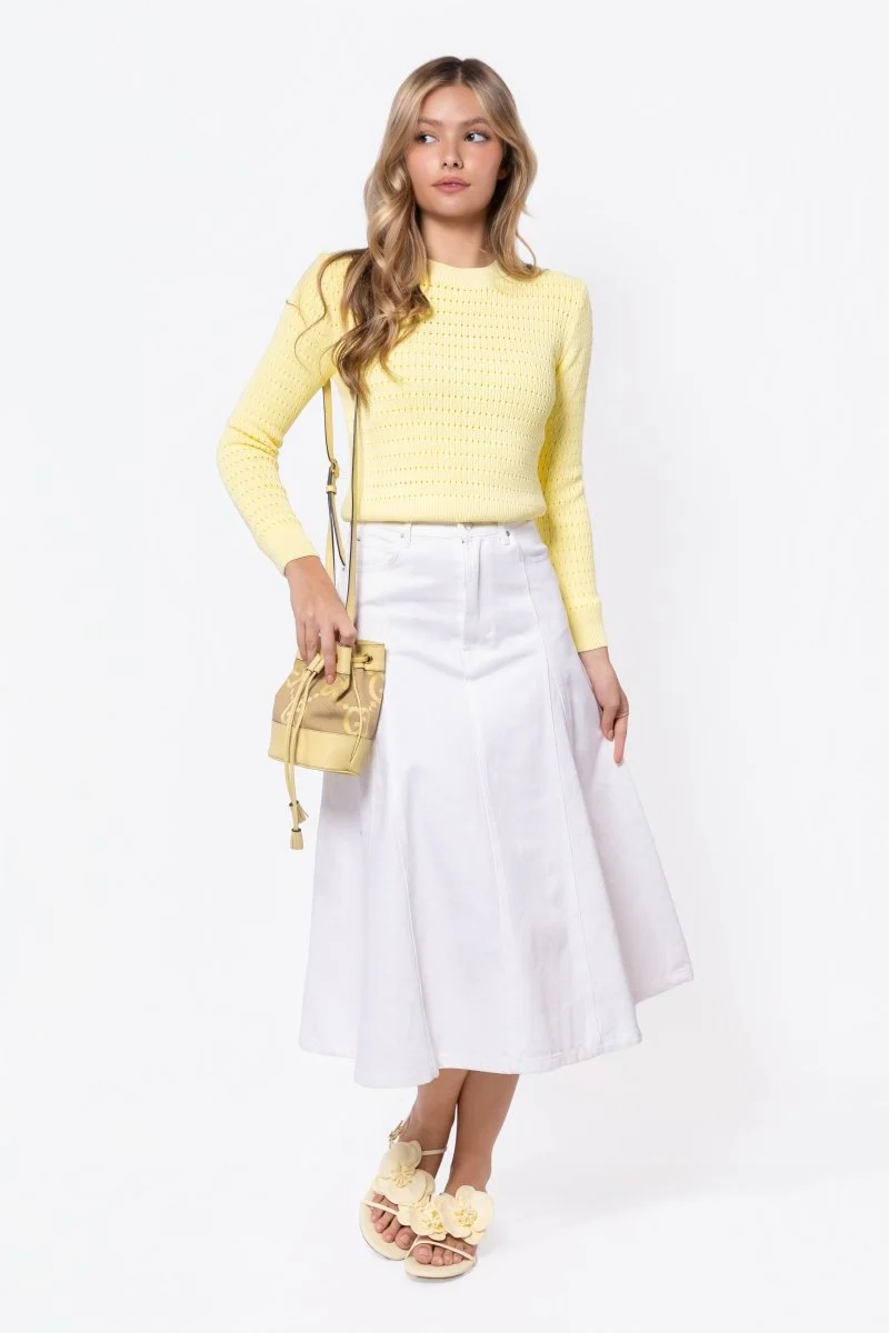 Paige Top (Light Yellow) - Image 3