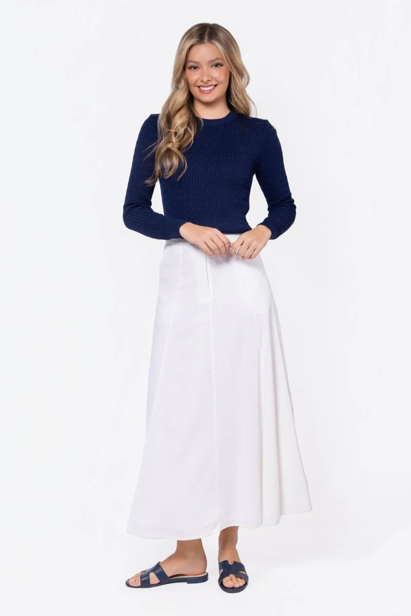 Paige Top (Navy) - Image 7