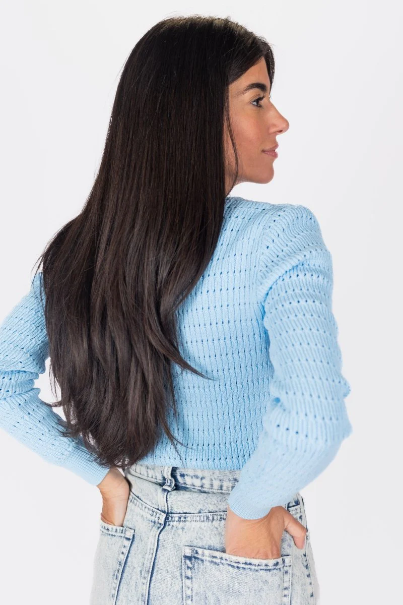 Paige Top (Pastel Blue) - Image 7