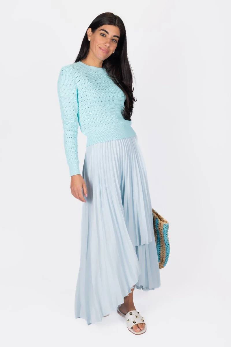 Paige Top (Sky Blue) - Image 8