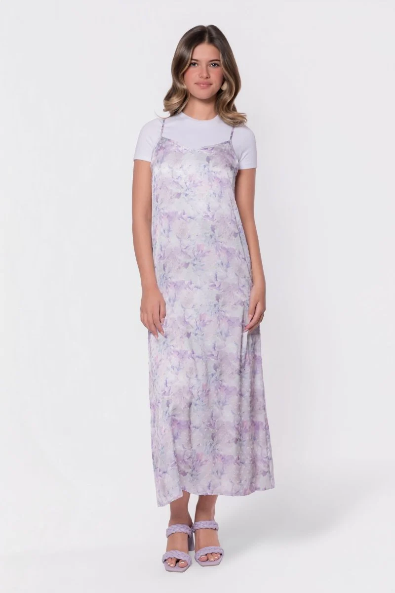 Paula Dress (Pink/Sage) - Image 2