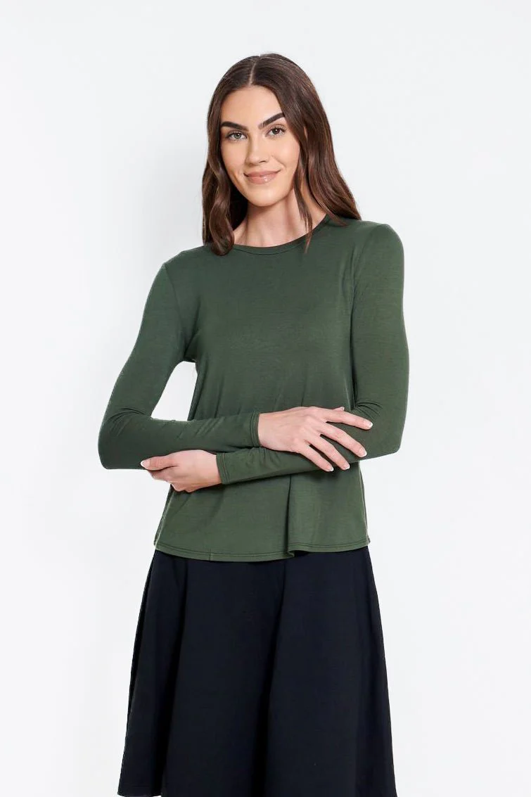 Phoebe Tee (Olive) - Image 2