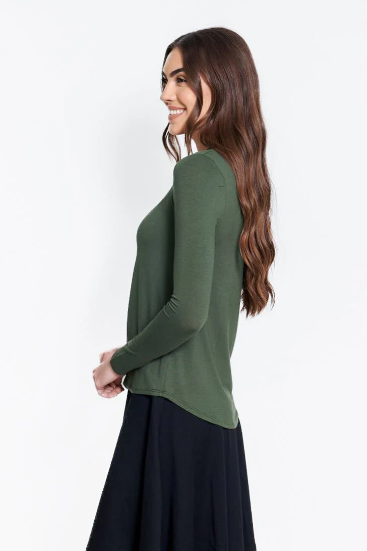 Phoebe Tee (Olive) - Image 3