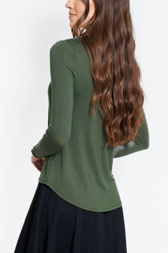 Phoebe Tee (Olive) - Image 6