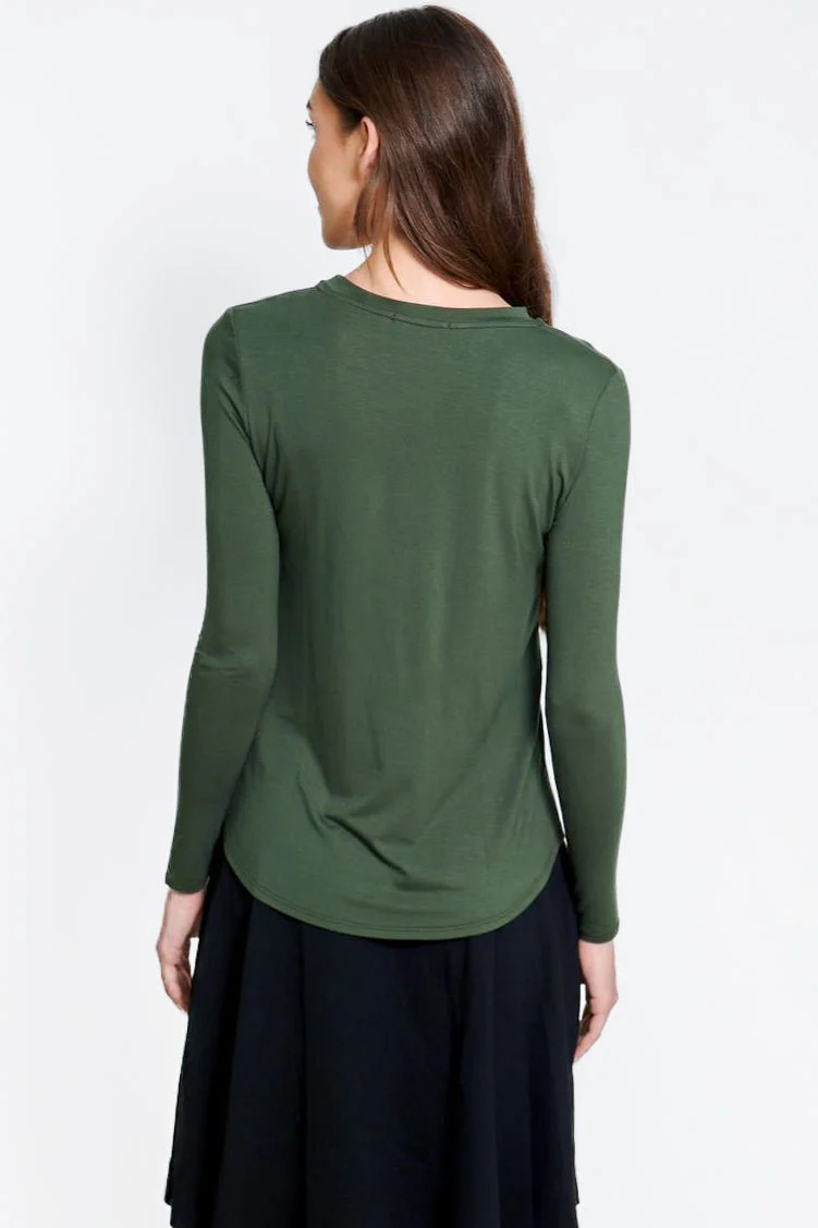 Phoebe Tee (Olive) - Image 7