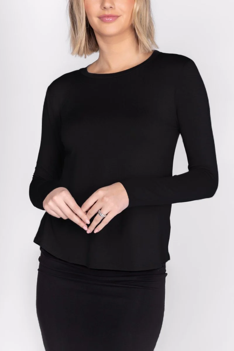 Phoebe Tee (Black)