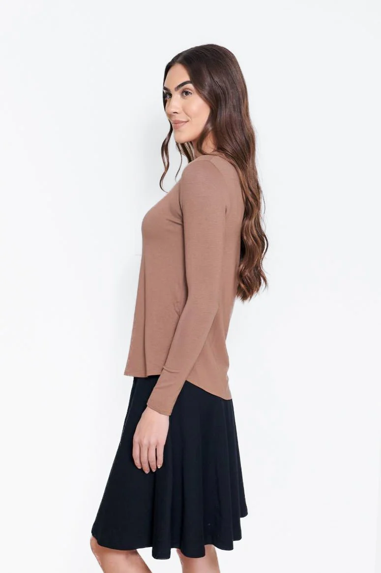 Phoebe Tee (Espresso) - Image 3