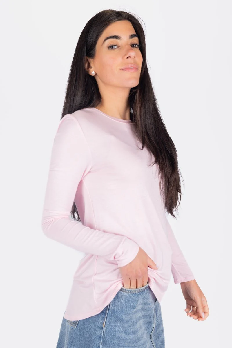 Phoebe Tee (Light Pink) - Image 5