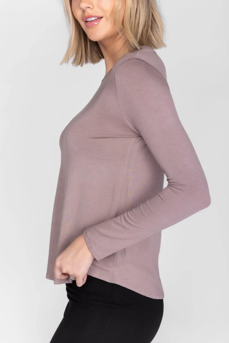 Phoebe Tee (Mocha) - Image 2