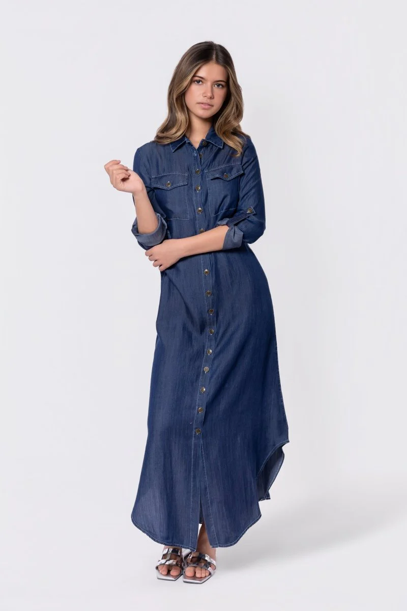 Piper Dress (Blue)