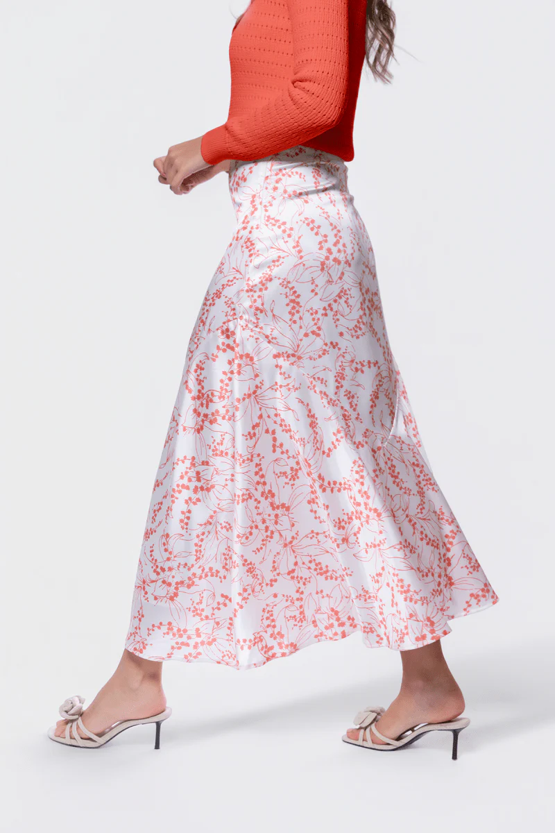 Rachel Skirt (Ivory Flower) - Image 3