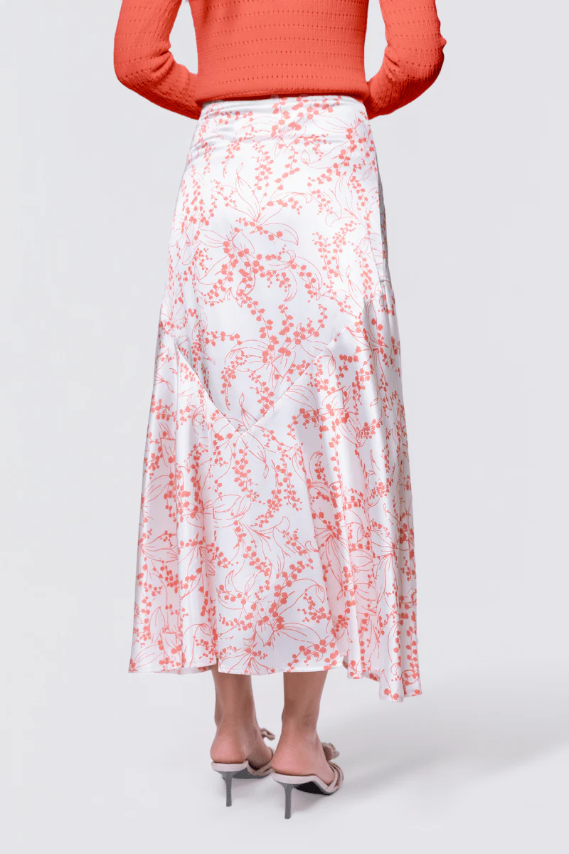 Rachel Skirt (Ivory Flower) - Image 5