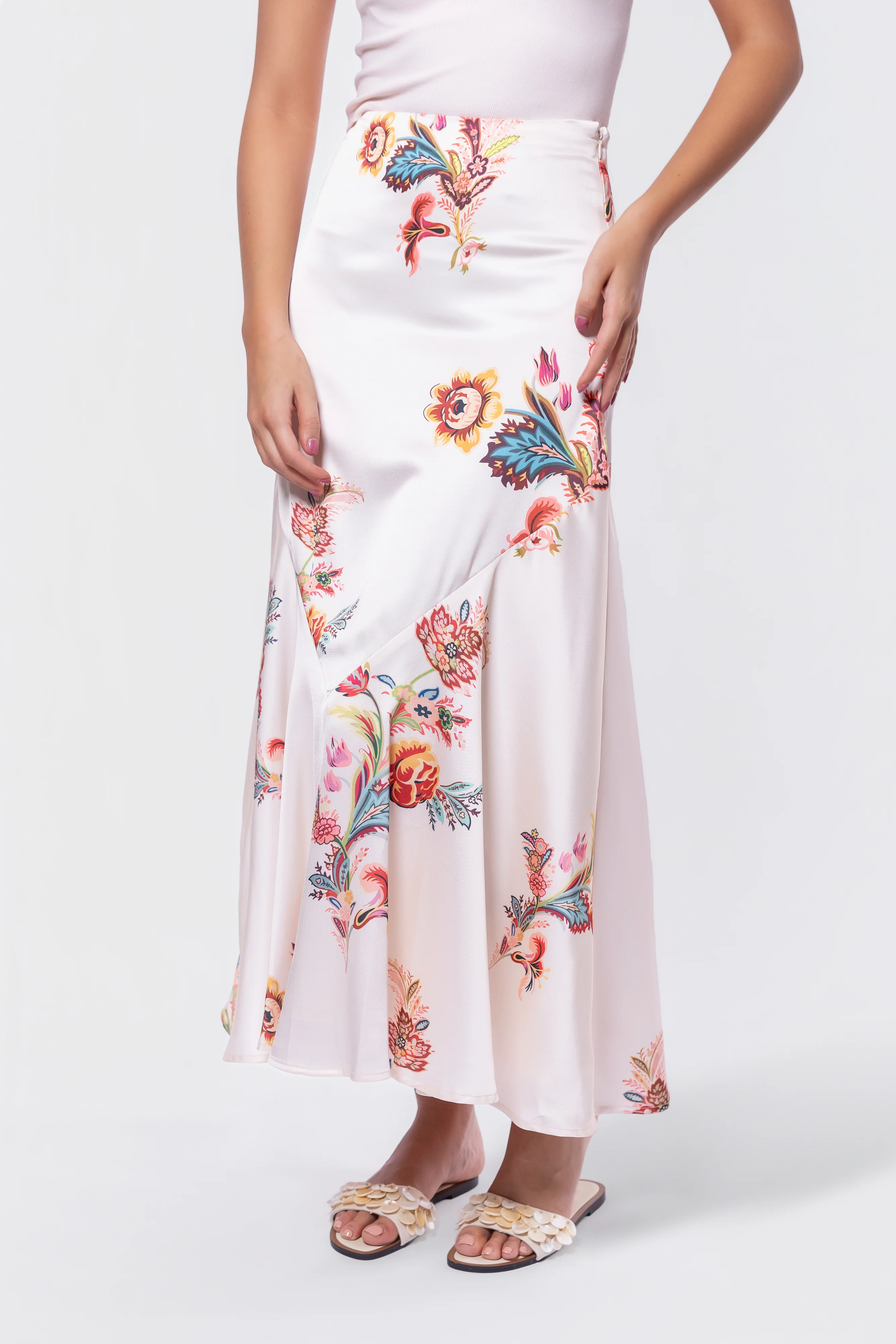 Rachel Skirt (Ivory Pattern) - Image 2