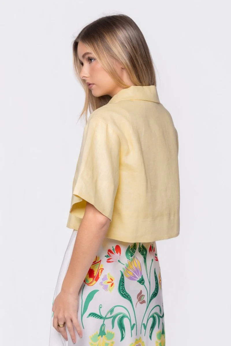 Raya Top (Butter Yellow) - Image 4
