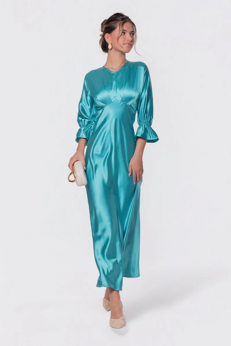 Rebecca Dress (Mint Green)