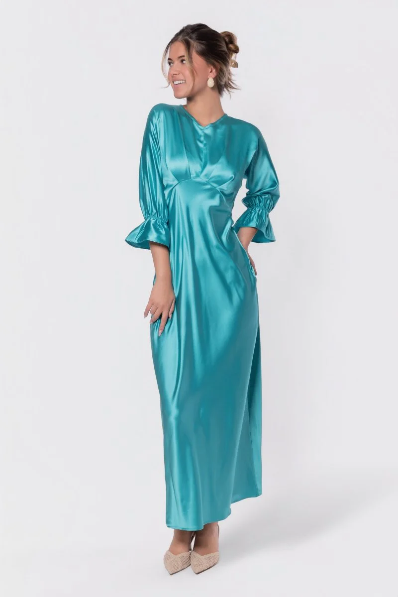 Rebecca Dress (Mint Green) - Image 3