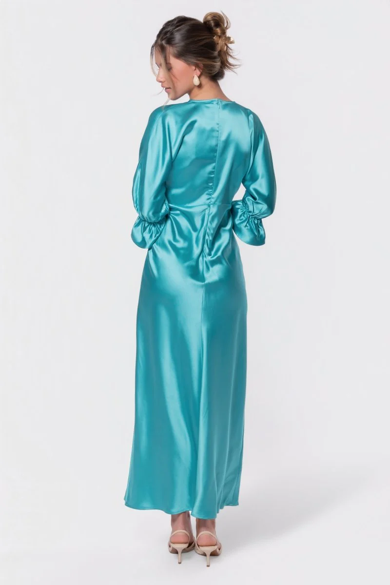 Rebecca Dress (Mint Green) - Image 5