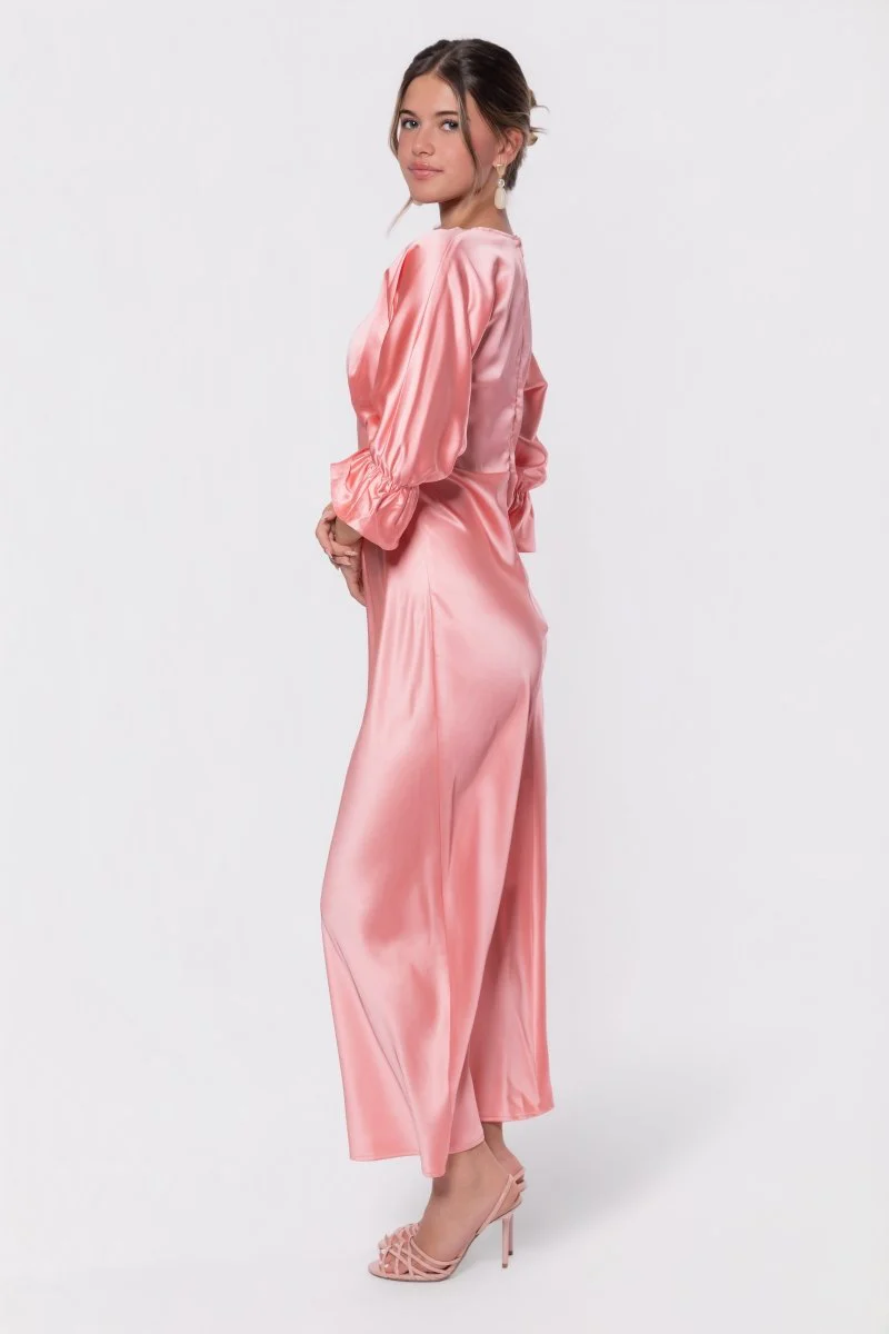 Rebecca Dress (Pink) - Image 4