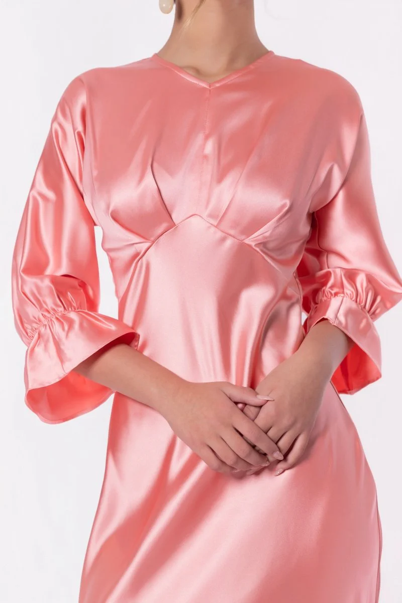 Rebecca Dress (Pink) - Image 6