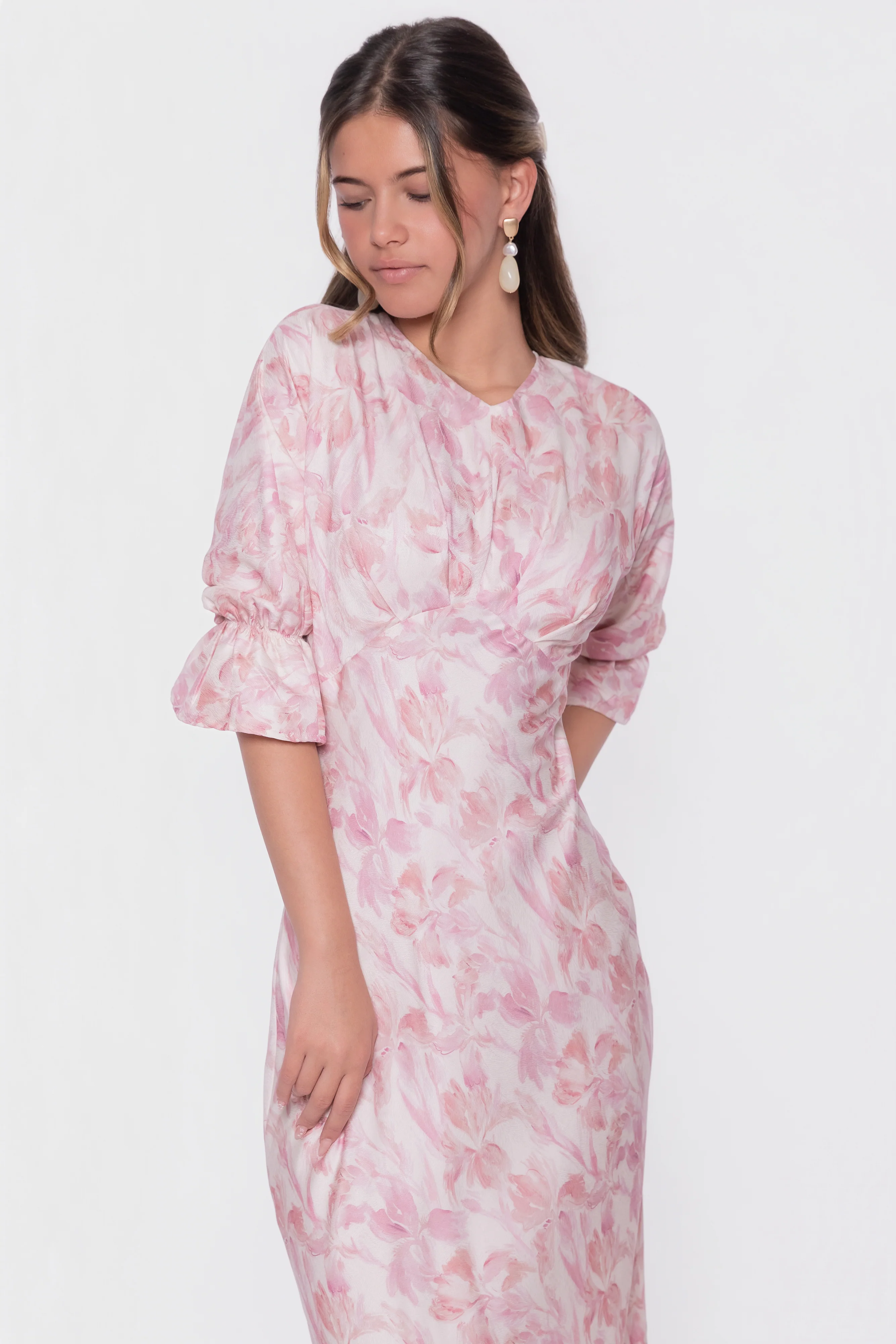 Rebecca Dress (Pink Pattern) - Image 7