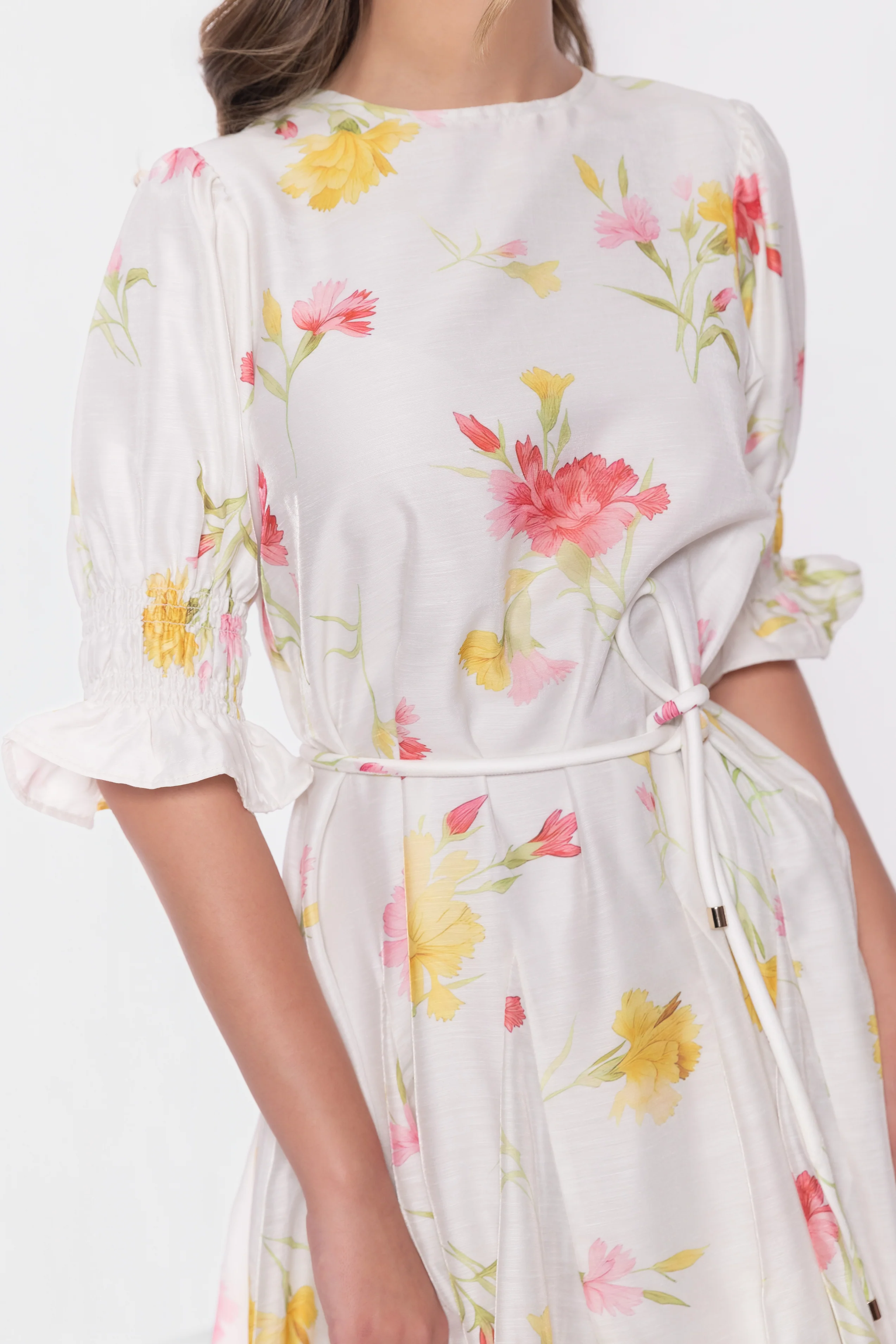 Reina Dress (White Flower) - Image 5