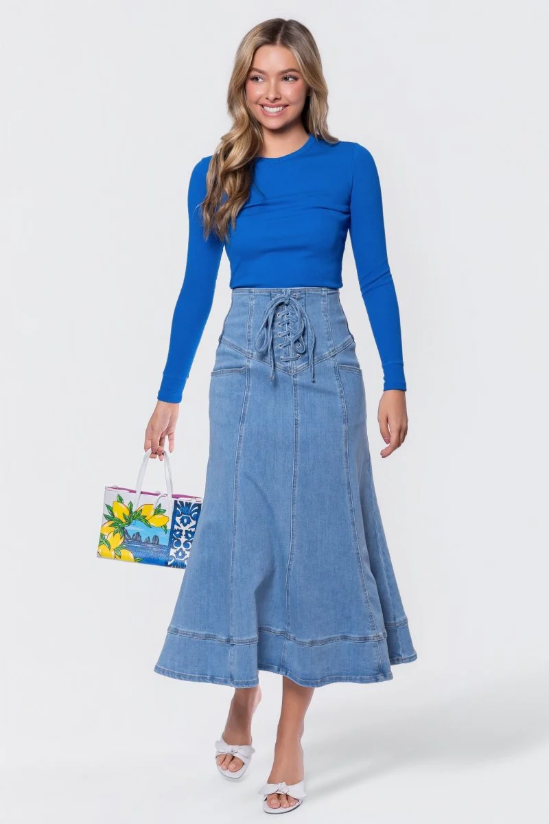 Rena Top (Cobalt Blue) - Image 3