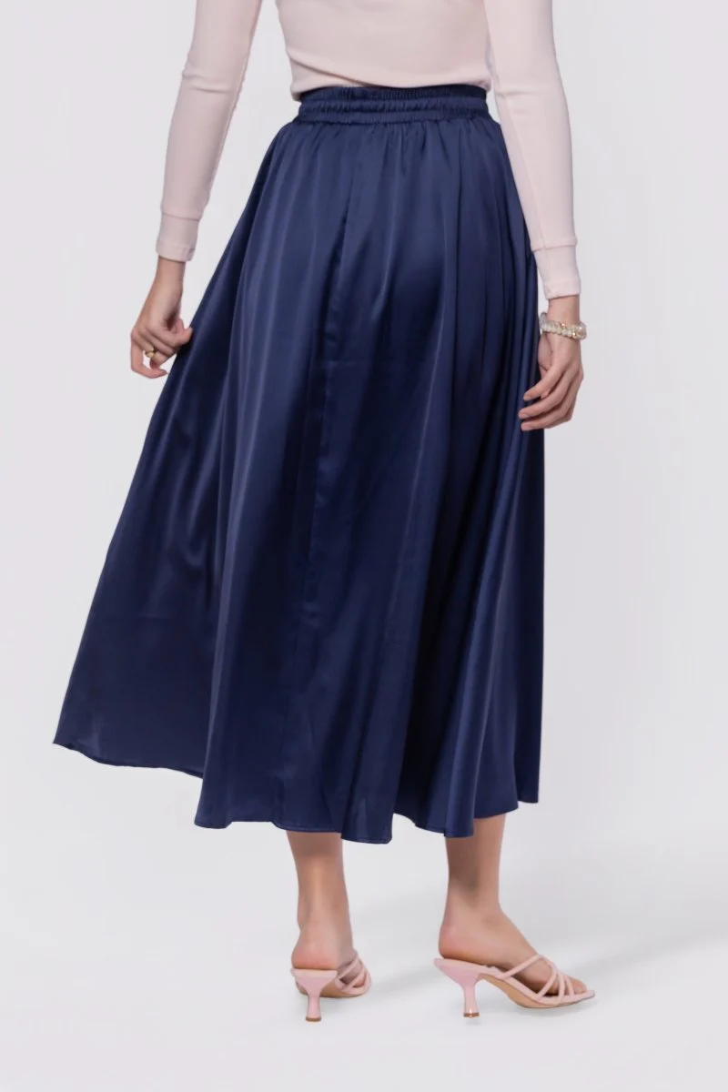 Rita Skirt (Navy) - Image 4