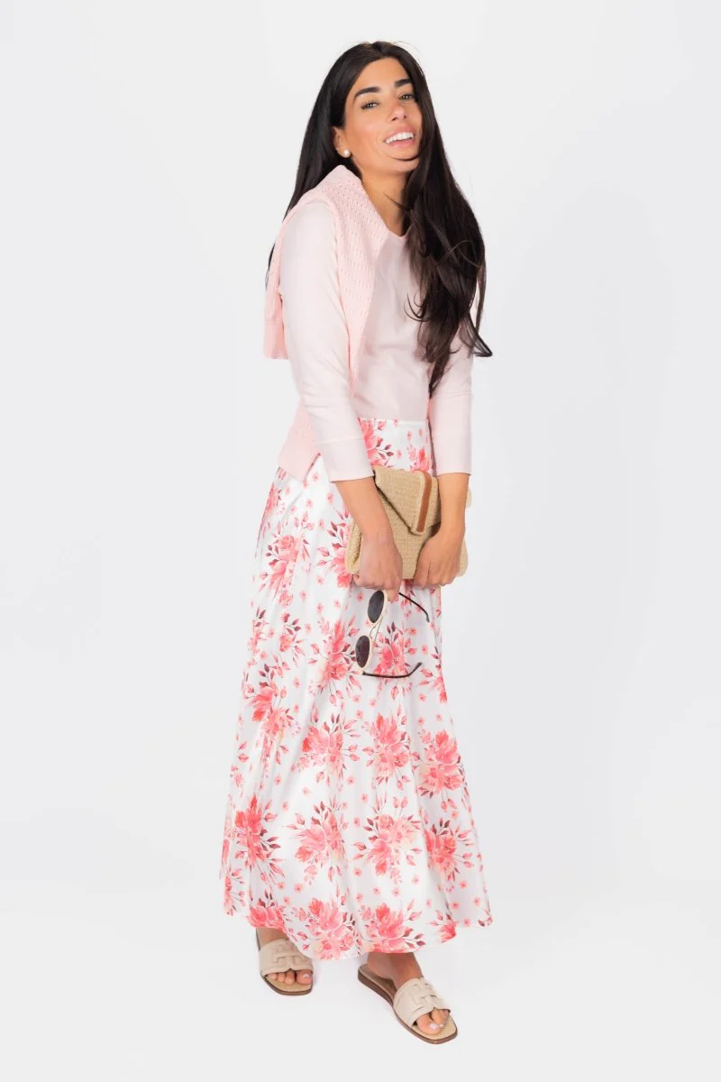 Romi Tee 3/4 Sleeve (Pink Blush) - Image 6
