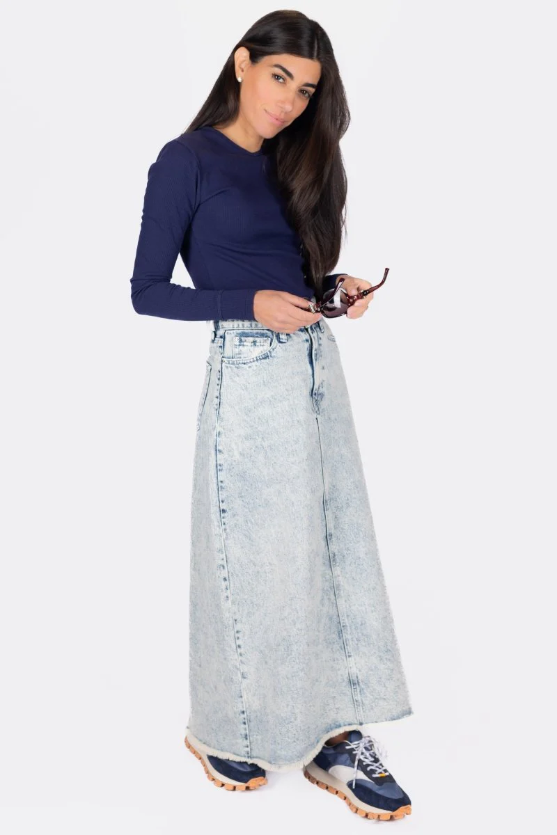 Romi Top Long Sleeve (Navy) - Image 4