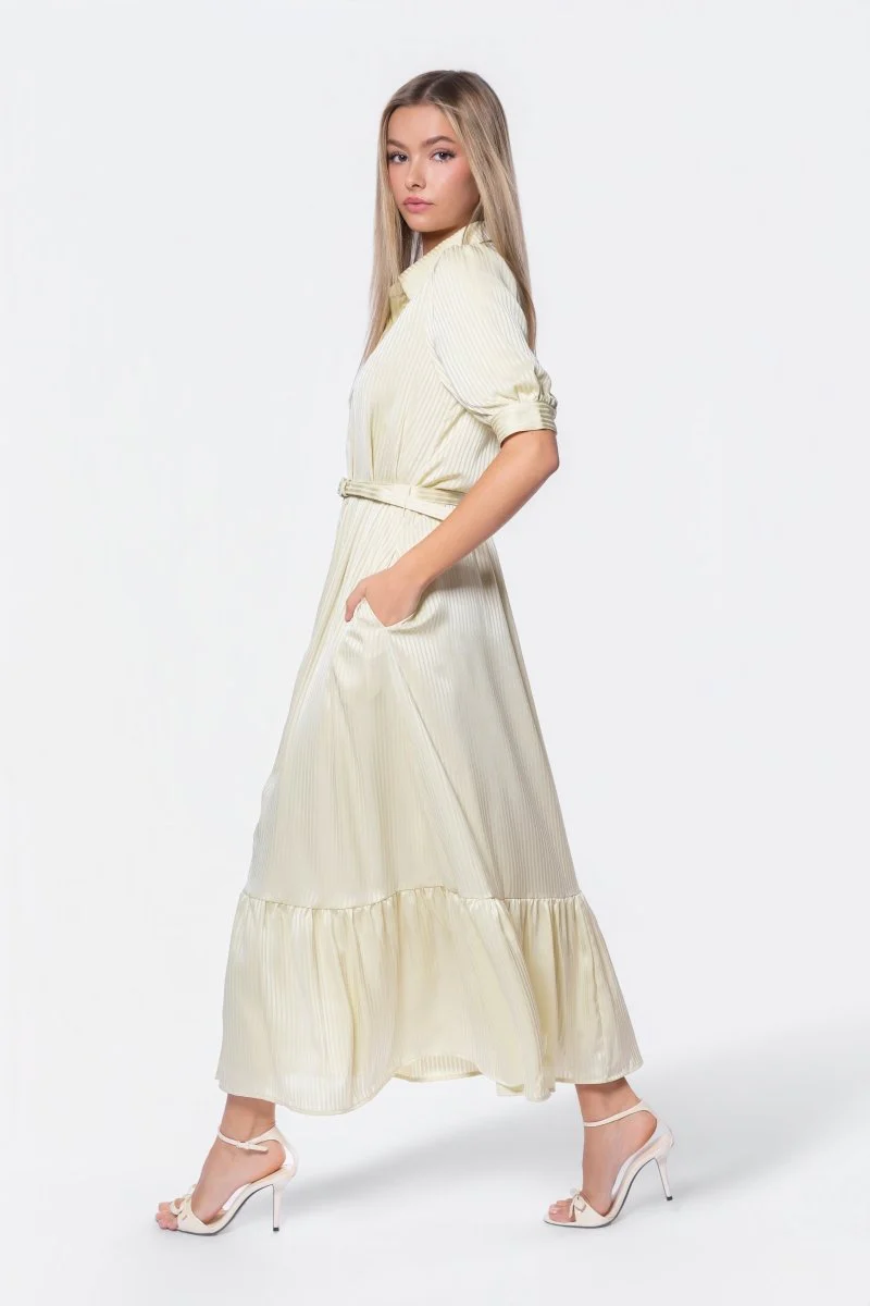 Rosalie Dress (Butter Yellow) - Image 3