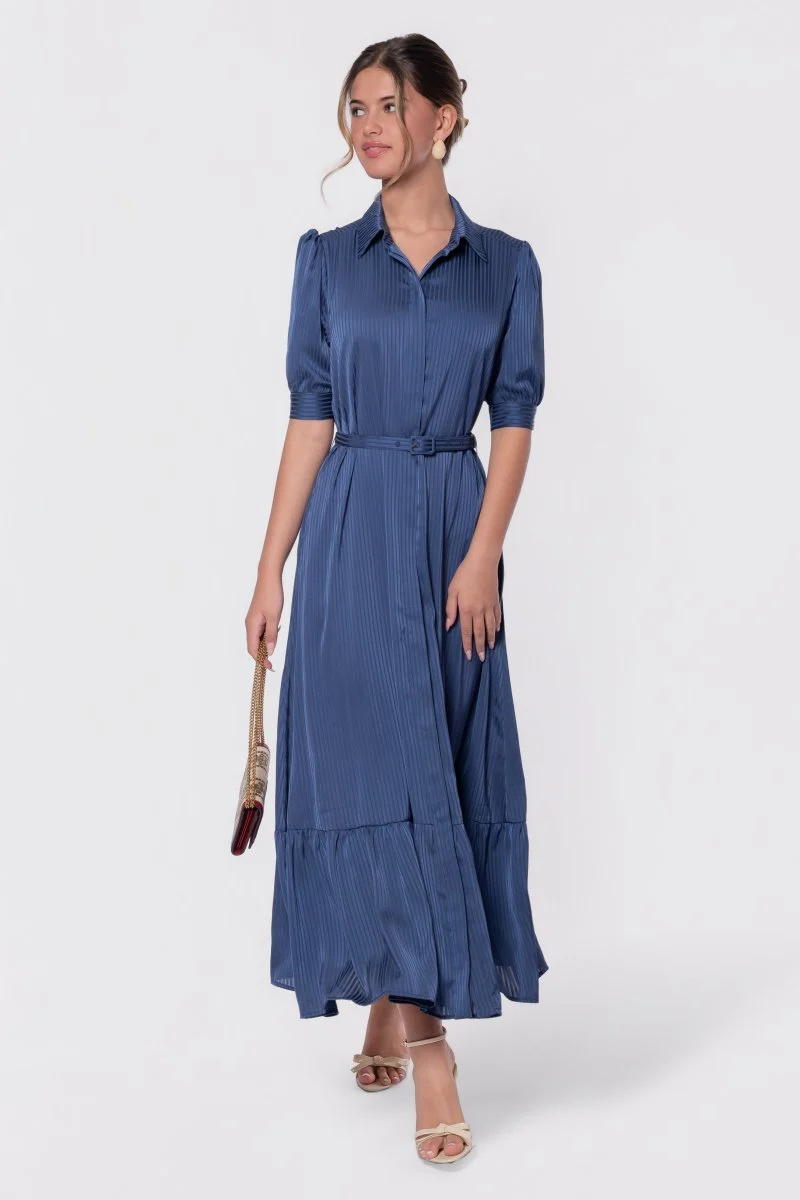 Rosalie Dress (Navy) - Image 2