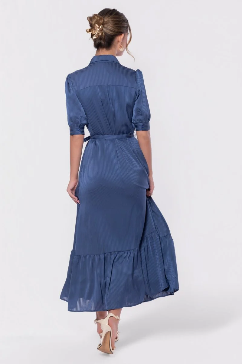 Rosalie Dress (Navy) - Image 4