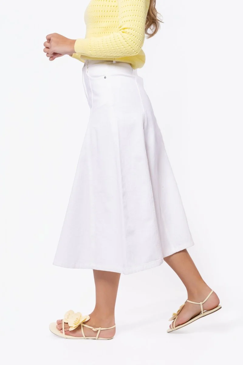Rosie Skirt (White) - Image 3
