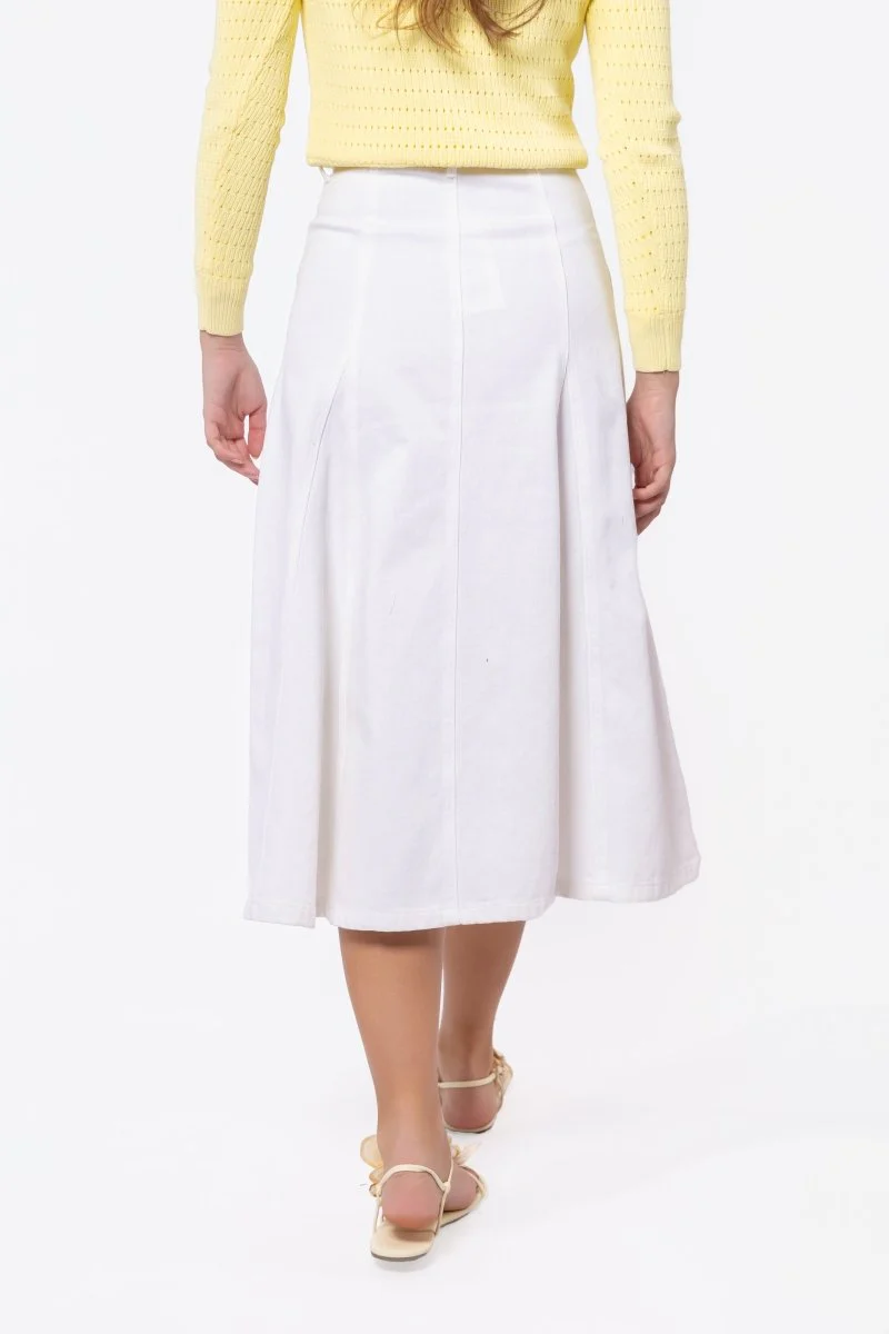 Rosie Skirt (White) - Image 4
