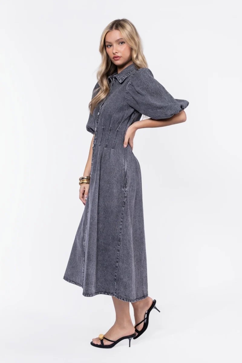 Ruth Dress (Black) - Image 3