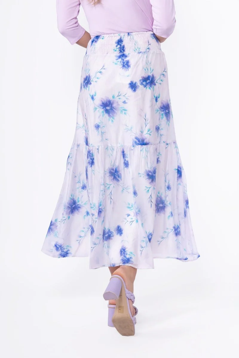 Siena Skirt (Purple Flower) - Image 6