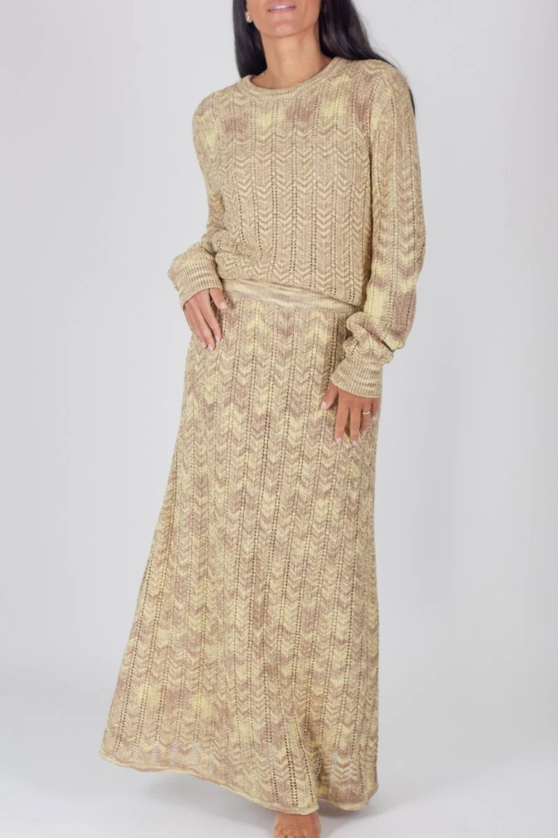 Siera Skirt (Light Khaki) - Image 4