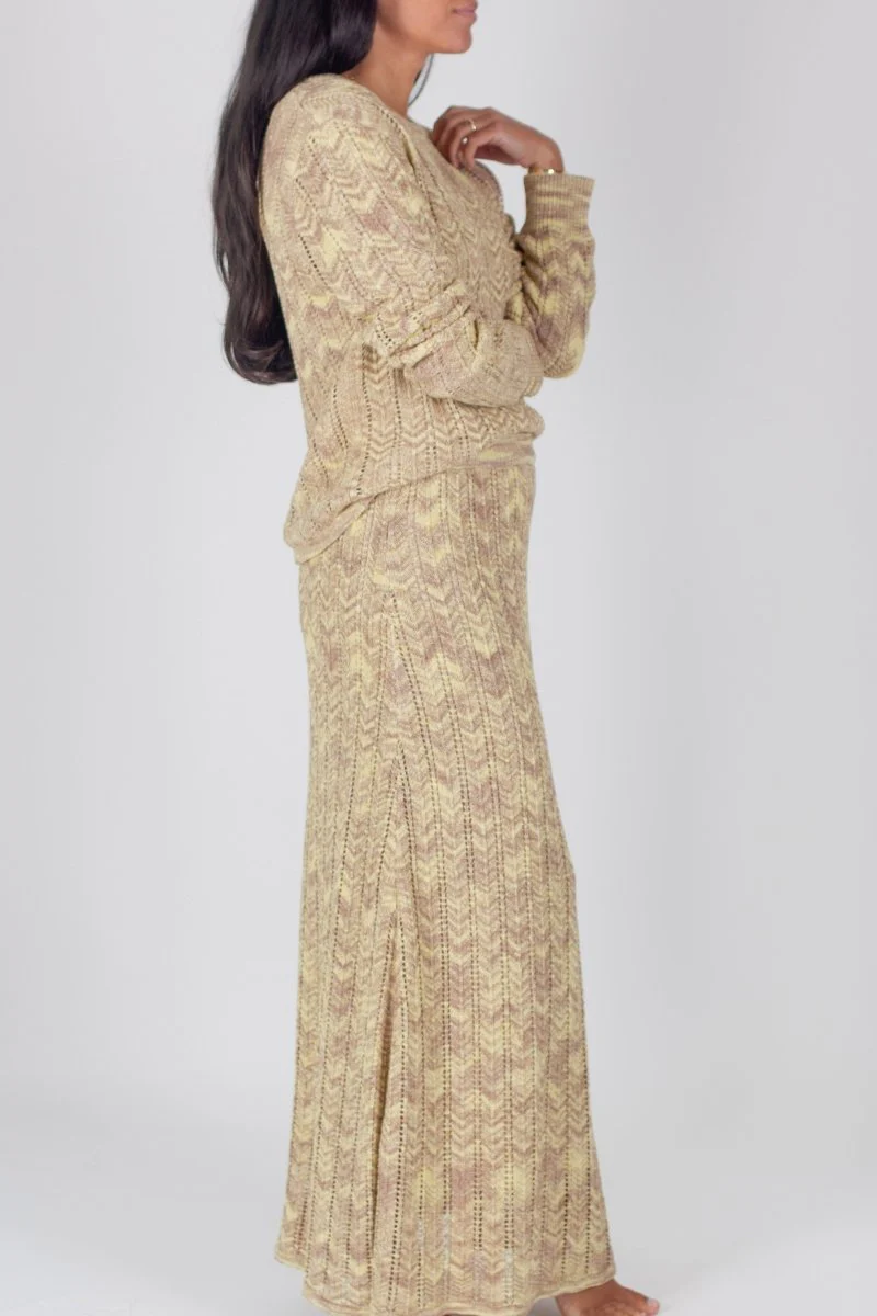 Siera Skirt (Light Khaki) - Image 5