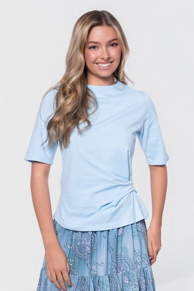 Sonia Top (Light Blue)