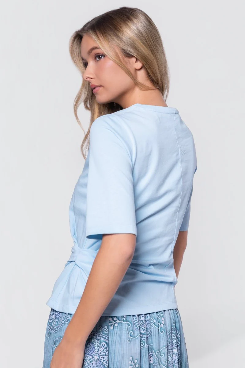 Sonia Top (Light Blue) - Image 4