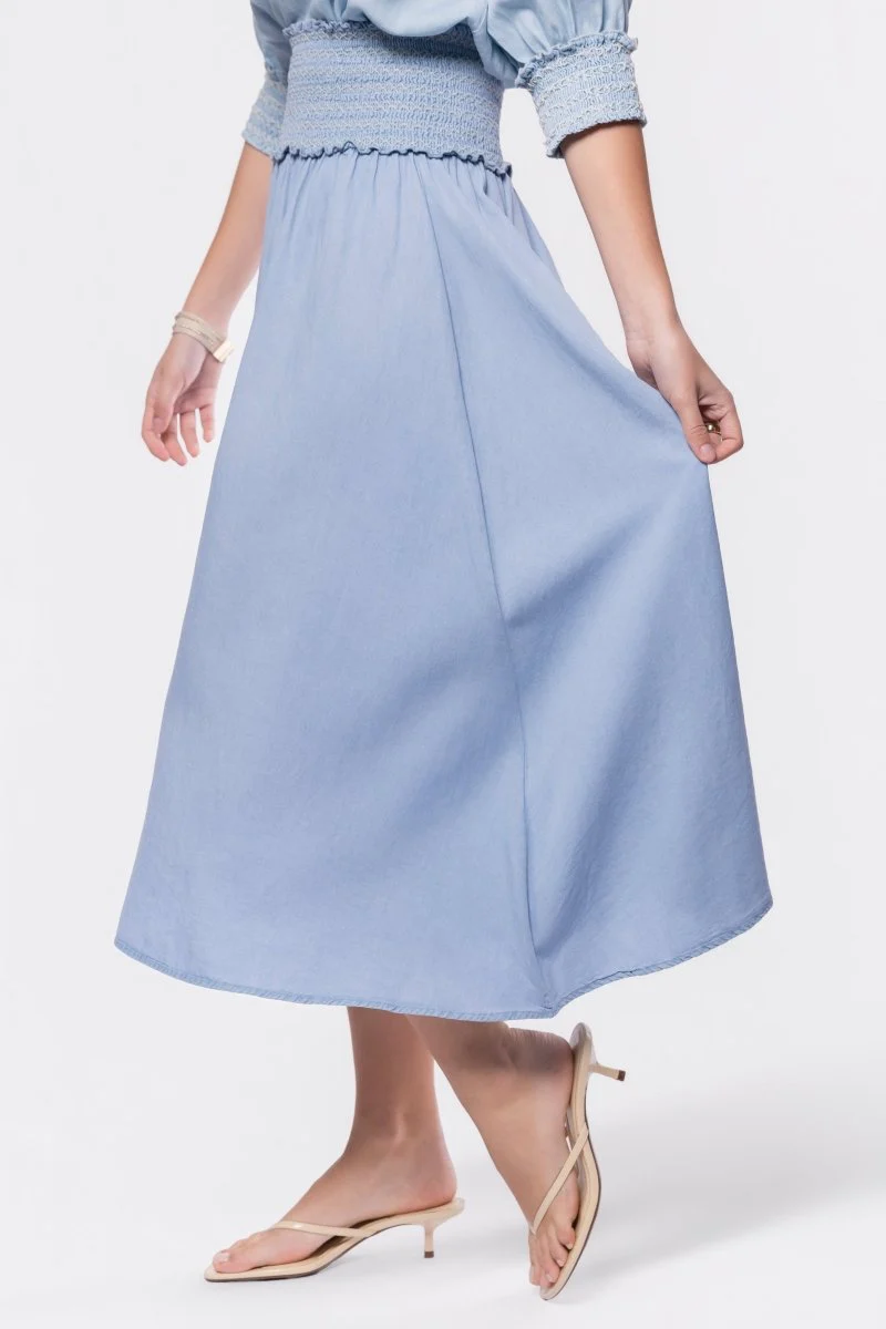 Stella Skirt (Light Blue) - Image 3