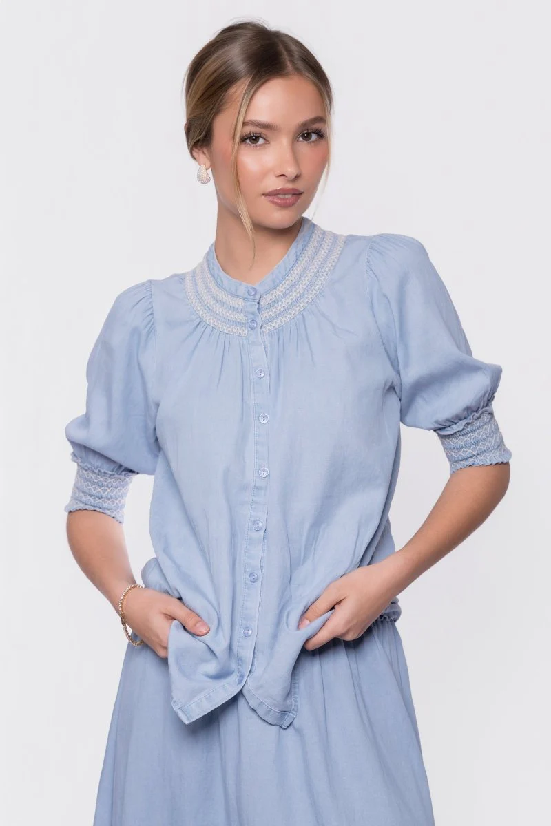 Stella Top (Light Blue) - Image 5