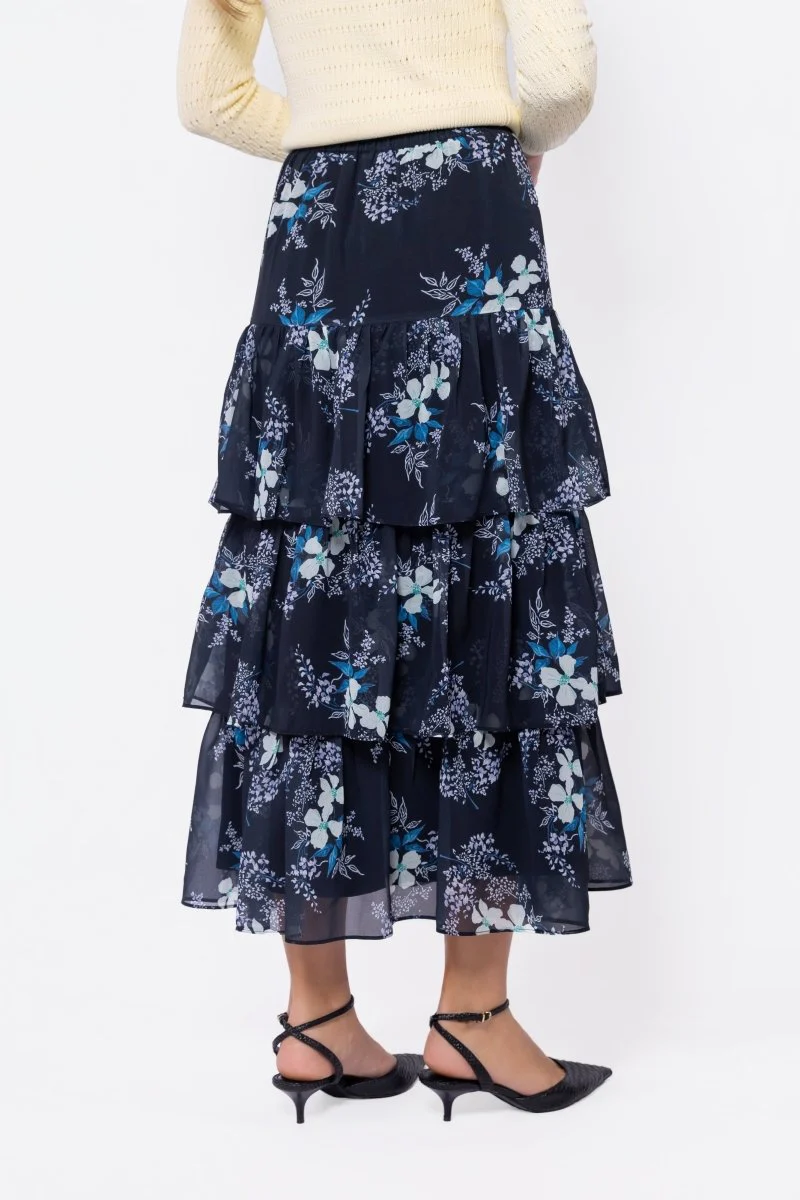 Suri Skirt (Black Pattern) - Image 5